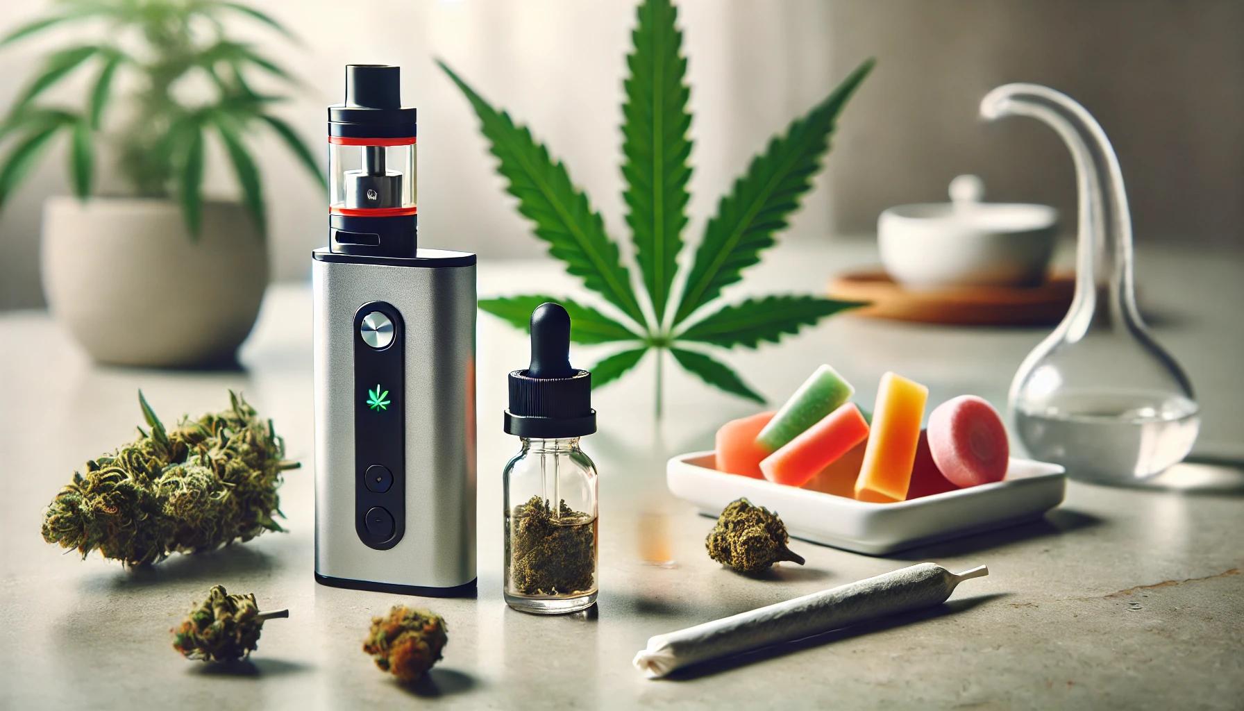 Konsumformen: Rauchen, Vaporisieren, Edibles, Tinkturen | Dosierung und Wirkungsweise